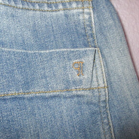 Anthropologie Pilcro The Kenna Barrel Jeans Size 22W High Rise Wide Leg Denim - Picture 8 of 11